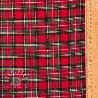 Bavlnená látka LIGHT FLANNEL Check design G