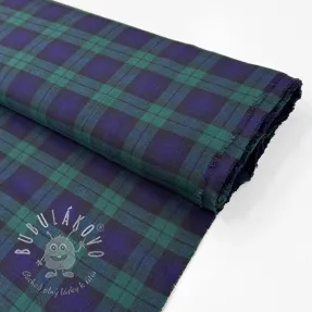 Bavlnená látka LIGHT FLANNEL Check design B