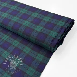 Bavlnená látka LIGHT FLANNEL Check design B
