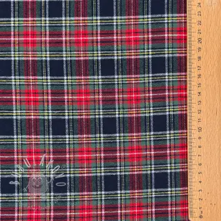 Bavlnená látka LIGHT FLANNEL Check design C
