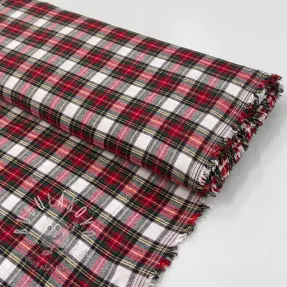 Bavlnená látka LIGHT FLANNEL Check design D