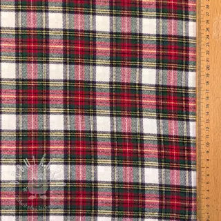 Bavlnená látka LIGHT FLANNEL Check design D