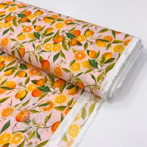 Viskóza RAYON POPLIN Fruity design F