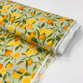 Viskóza RAYON POPLIN Fruity design E