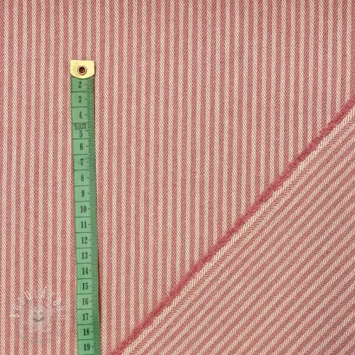 Dekoračná látka DOBBY Colored stripe blush