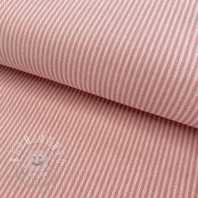 Dekoračná látka DOBBY Colored stripe blush