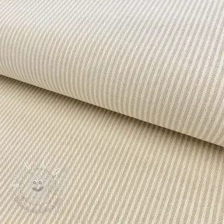 Dekoračná látka DOBBY Colored stripe linen