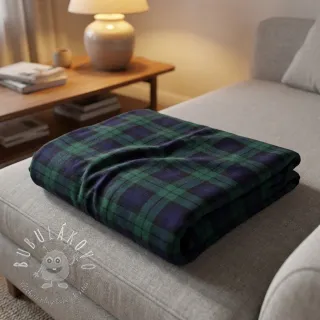 Bavlnená látka LIGHT FLANNEL Check design B