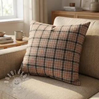 Bavlnená látka LIGHT FLANNEL Check design F