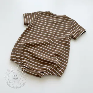 Úplet Stripes dark khaki