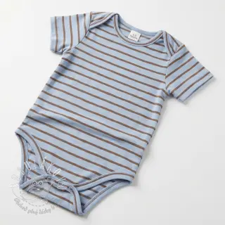 Úplet Stripes dusty blue