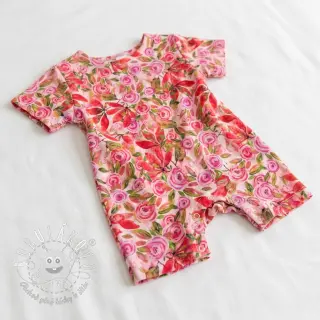 Viskóza RAYON POPLIN Printed Rosie design A