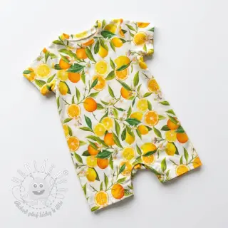 Viskóza RAYON POPLIN Fruity design D
