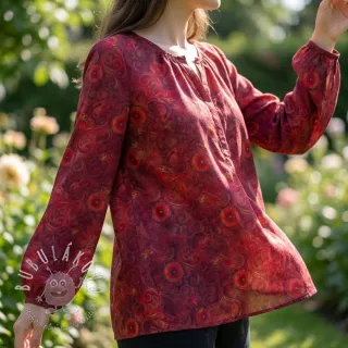 Viskóza RAYON POPLIN Specialty design C