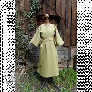 Ľan predpraný moss