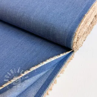 Bavlnená látka JEANS Chambre dark jeans