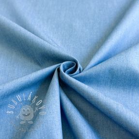 Bavlnená látka JEANS Chambre light jeans