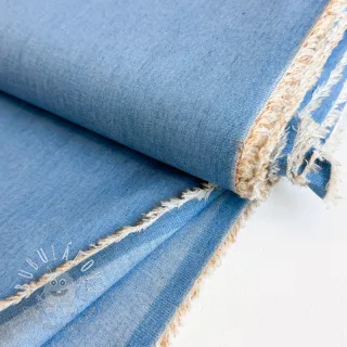 Bavlnená látka JEANS Chambre light jeans