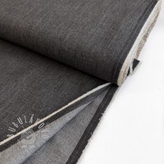 Bavlnená látka JEANS Chambre black