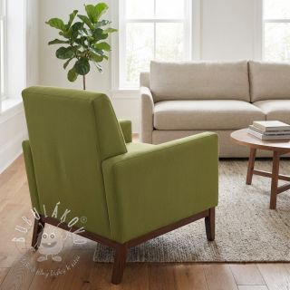 Bavlnená látka TWILL soft brushed lime