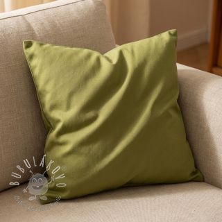 Bavlnená látka TWILL soft brushed lime