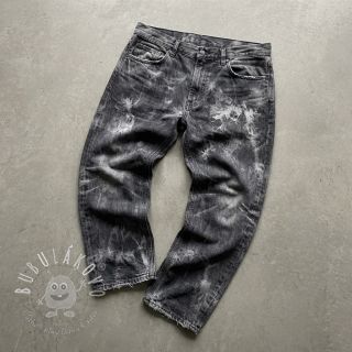 JEANS DENIM Tie -Dye 7,5 OZ black