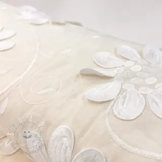 Bavlnená látka EMBROIDERY Bellagio cream