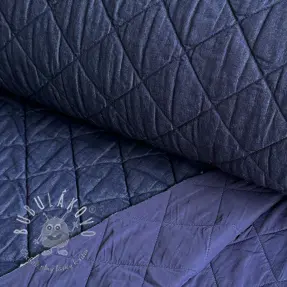 Prešívaná látka Stepples Denim square