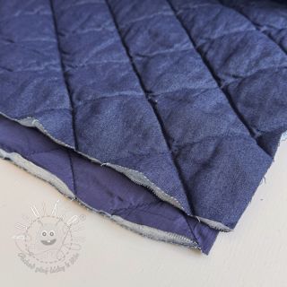 Prešívaná látka Stepples Denim square