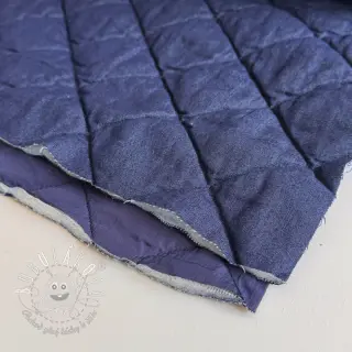 Prešívaná látka Stepples Denim square