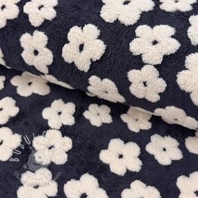 Kabátovina TEDDY Flower power off white