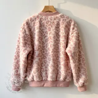 Kabátovina TEDDY Panthera old pink