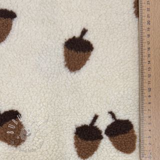 Kabátovina TEDDY JACQUARD Acorns