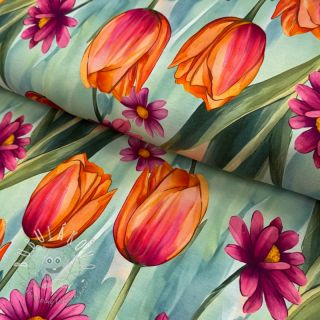 Úplet VISCOSE LYCRA HEAVY Full colors design C