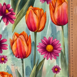 Úplet VISCOSE LYCRA HEAVY Full colors design C