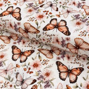 Viskóza s ľanom Botanic design C