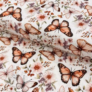 Viskóza s ľanom Botanic design C