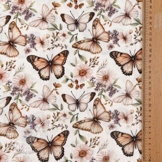 Viskóza s ľanom Botanic design C