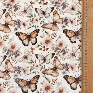 Viskóza s ľanom Botanic design C