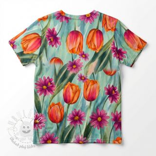 Úplet VISCOSE LYCRA HEAVY Full colors design C