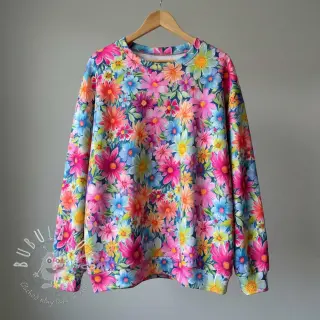 Úplet VISCOSE LYCRA HEAVY Full colors design E