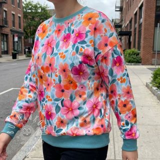 Úplet VISCOSE LYCRA HEAVY Full colors design A