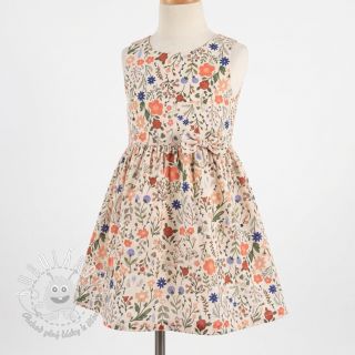 Viskóza s ľanom Botanic design B