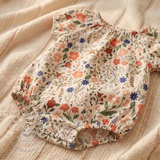 Viskóza s ľanom Botanic design B