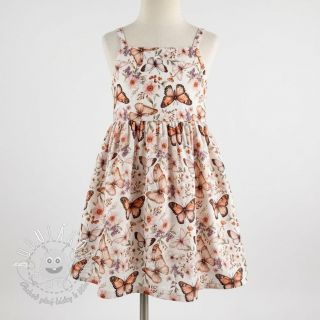 Viskóza s ľanom Botanic design C