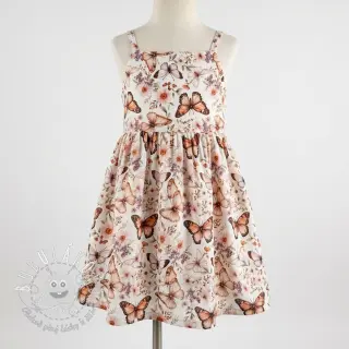 Viskóza s ľanom Botanic design C