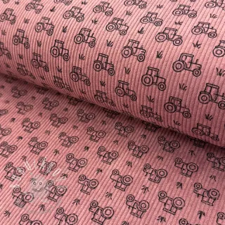Menčester STRETCH Tractors old pink