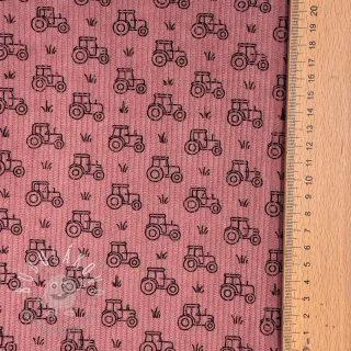 Menčester STRETCH Tractors old pink