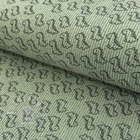 Menčester STRETCH Little dino old green