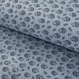 Menčester STRETCH Little hedgehog old blue